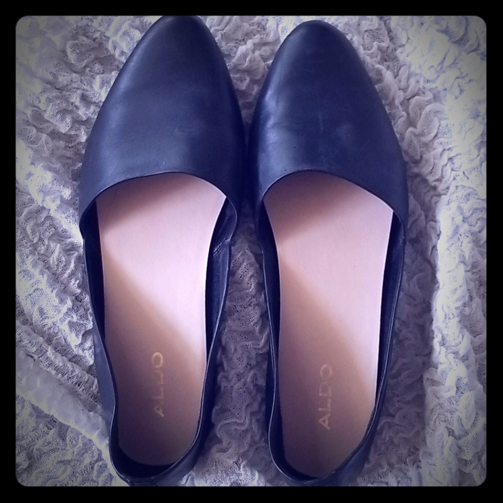 Aldo leather flats